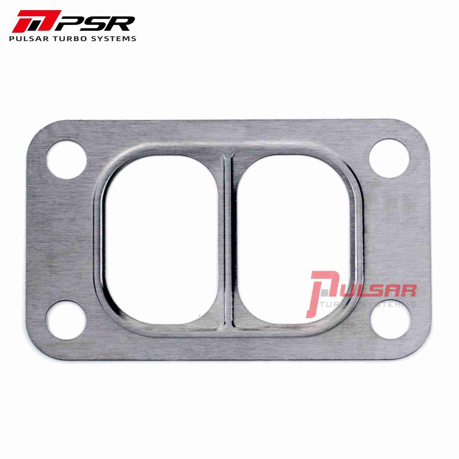 Pulsar Turbo - T3 Divided Twin Scroll Flange Stainless Steel Inlet Turbo Charger Turbine Gasket 954330101 1 Pulsar Turbo - T3 Divided Twin Scroll Flange Stainless Steel Inlet Turbo Charger Turbine Gasket 954330101