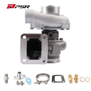 Pulsar Turbo - PSR3582 Compact Dual Ball Bearing Turbocharger - T4 OPEN 0.63A/R STAINLESS STEEL
