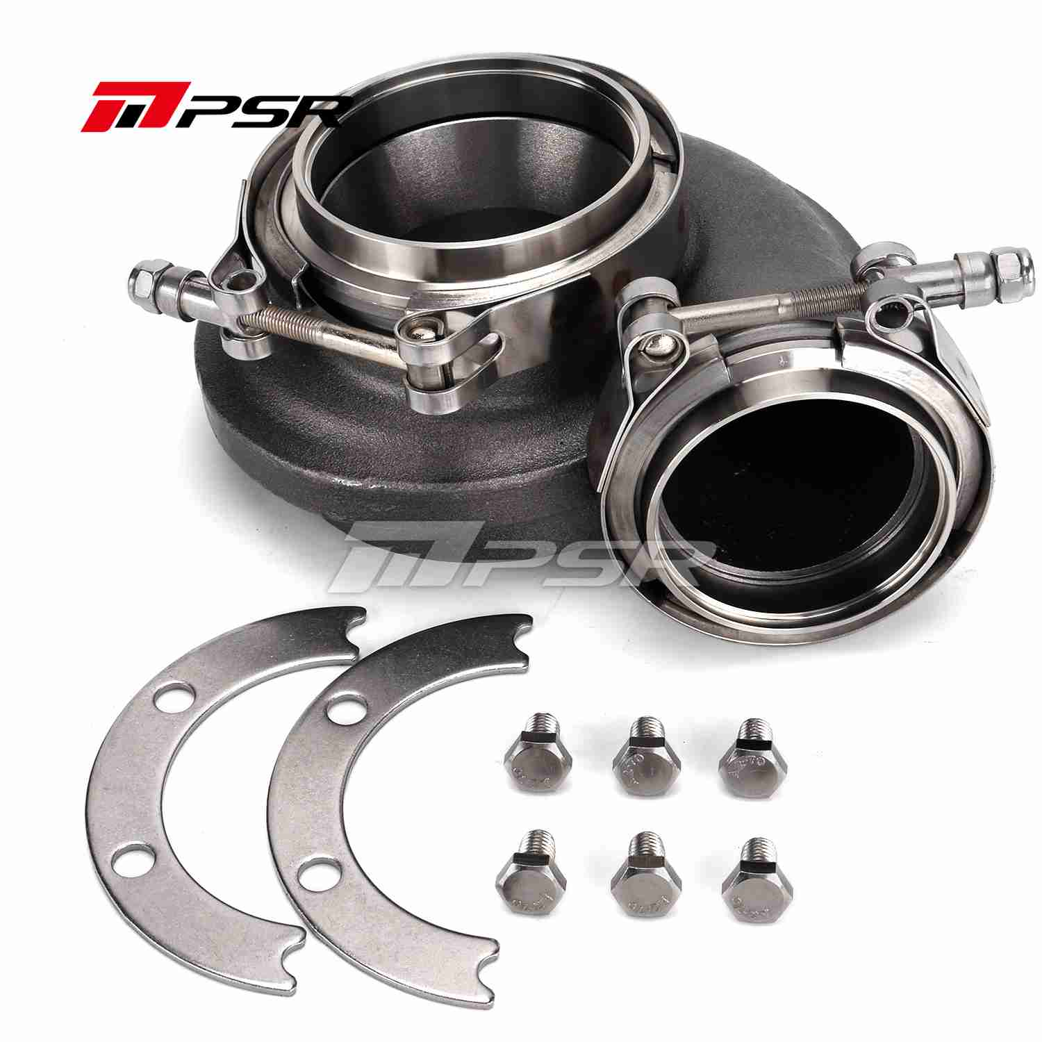 Pulsar Turbo - PSR PTX35 Turbine Housings for PSR3584 Gen2 Turbos - Dual Vband 0.83A/R 1 Pulsar Turbo - PSR PTX35 Turbine Housings for PSR3584 Gen2 Turbos - Dual Vband 0.83A/R