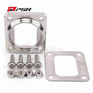 Pulsar Turbo - PSR Billet Transition Flange. Hardware Kit included for a easy installation - T4 Open to 2.5" SCH-10/40 Piping