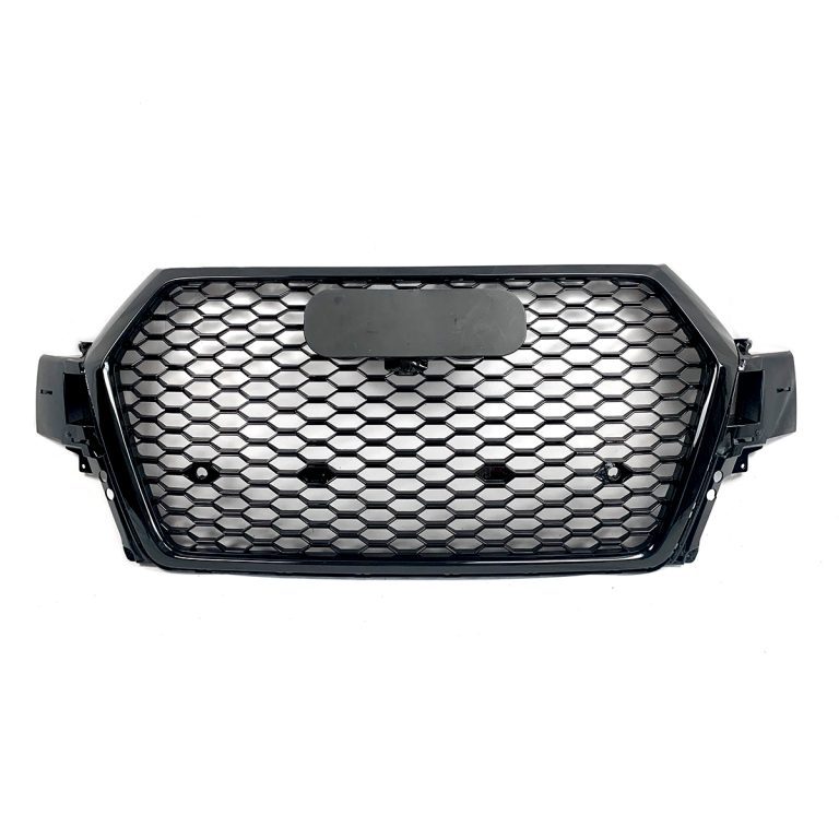 Audi Q7 Grille – RS Style Gloss Black Honeycomb (Mk2 2015-2020) 2 Audi Q7 Grille – RS Style Gloss Black Honeycomb (Mk2 2015-2020) - Image 2