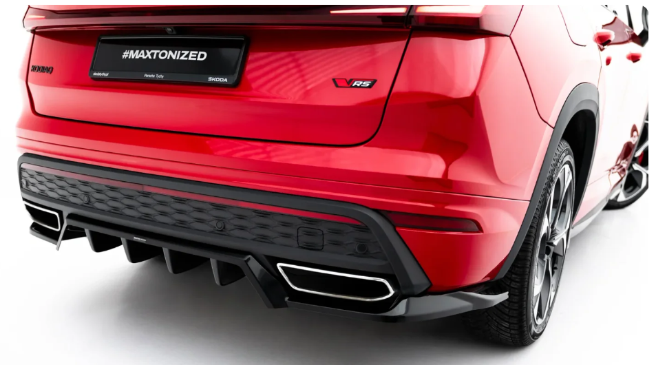 Maxton Skoda Kodiaq RS Rear Lip - Gloss (Mk2 2024+) 4 Maxton Skoda Kodiaq RS Rear Lip - Gloss (Mk2 2024+) - Image 4