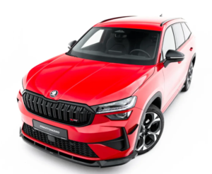 Maxton Skoda Kodiaq RS Front Lip v1 - Gloss (Mk2 2024+)