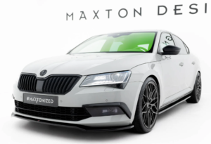 Maxton Design Skoda Superb Front Lip - Gloss v2 (2015-2019)