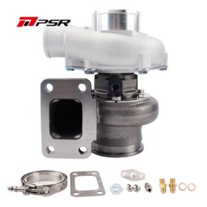 Pulsar Turbo - PSR3582 Compact Dual Ball Bearing Turbocharger - T3 INLET. V-BAND OUTLET. 0.82A/R