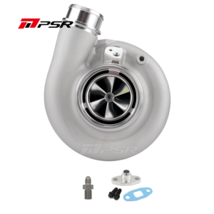 Pulsar Turbo - Billet 363D 366D 369D DUAL CERAMIC BALL BEARING Turbo with 90Â¡Ã£ Elbow Outlet Compressor