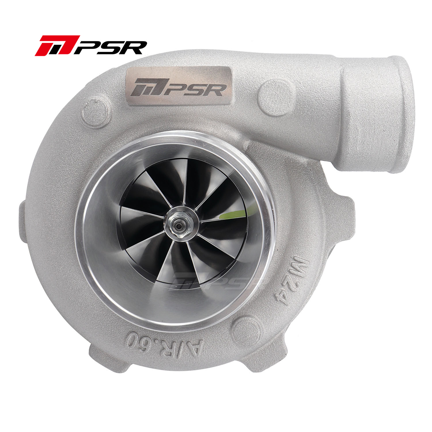 Pulsar Turbo - PSR3576 Compact Dual Ball Bearing Turbocharger - T4 OPEN INLET. V-BAND OUTLET. 0.82A/R 1 Pulsar Turbo - PSR3576 Compact Dual Ball Bearing Turbocharger - T4 OPEN INLET. V-BAND OUTLET. 0.82A/R