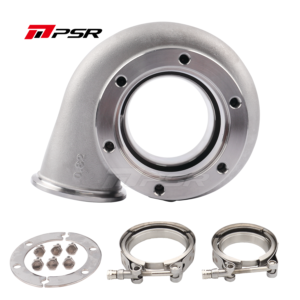 Pulsar Turbo - Turbine Housing Drop in Precision PTE Ball Bearing Turbo 6266 6466 6766 - V-band Inlet & Outlet 0.82A/R Stainless Steel
