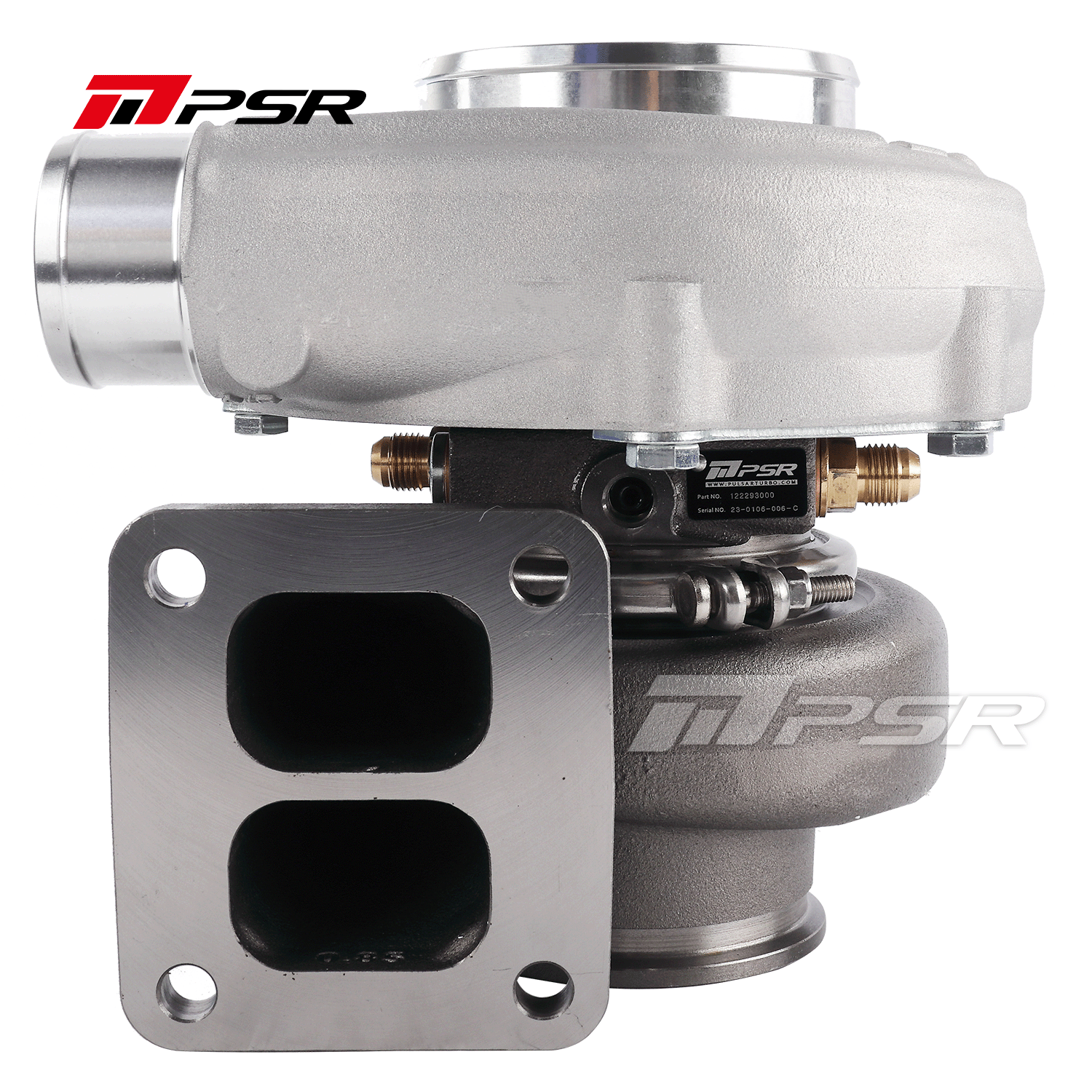 Pulsar Turbo - PSR 6862A Curved Point Milled Compressor Wheel Dual Ball Bearing Turbocharger HP Rating 1050 1 Pulsar Turbo - PSR 6862A Curved Point Milled Compressor Wheel Dual Ball Bearing Turbocharger HP Rating 1050