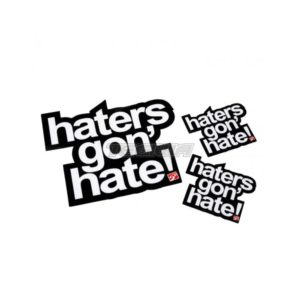 Skunk2 - DECAL PACK - HATER - Clearance 6 skunk2 decal pack hater clearance decals stickers 466