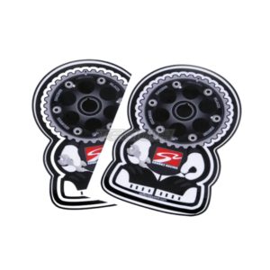 Skunk2 - GEAR HEADZ DECAL KIT BLACK - Clearance 7 skunk2 gear headz decal kit black clearance decals stickers 531