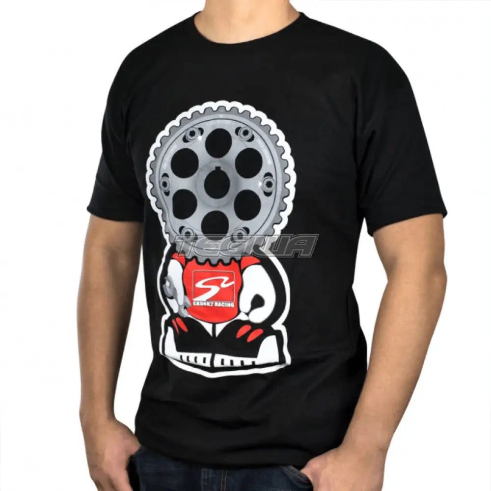 Skunk2 - Gear Headz Men'S T-Shirt Black 1 Skunk2 - Gear Headz Men'S T-Shirt Black