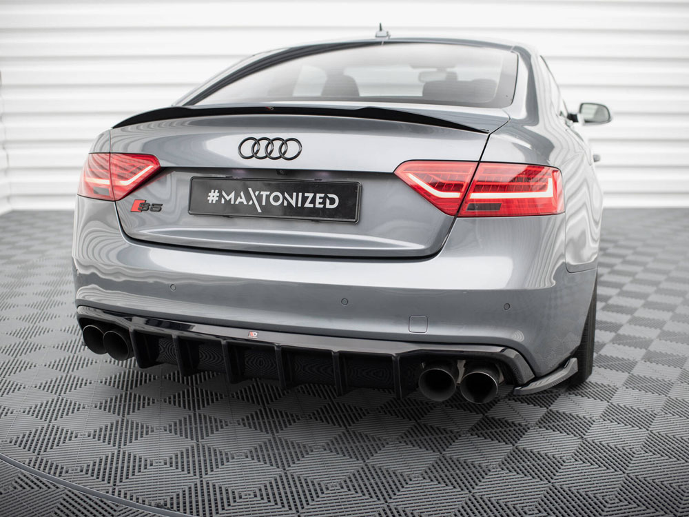 Maxton Design Audi A5 Diffuser - Gloss Quad (S-Line Coupe/Sportback 2011-2015) 1 Maxton Design Audi A5 Diffuser - Gloss Quad (S-Line Coupe/Sportback 2011-2015)