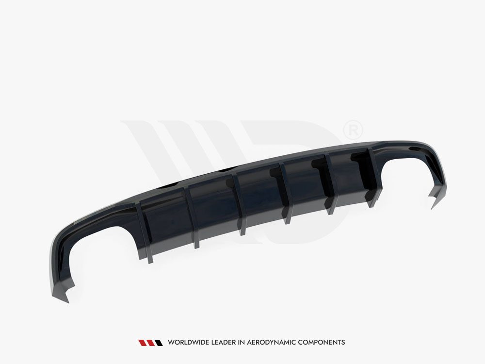 Maxton Design Audi A5 Diffuser - Gloss Quad (S-Line Coupe/Sportback 2011-2015) 4 Maxton Design Audi A5 Diffuser - Gloss Quad (S-Line Coupe/Sportback 2011-2015) - Image 4