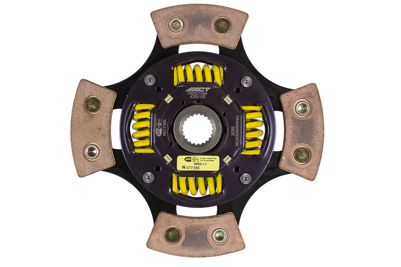 ACT - 4 Pad Sprung Race Disc 1 ACT - 4 Pad Sprung Race Disc