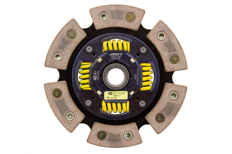 ACT - 6 Pad Sprung Race Disc 1 ACT - 6 Pad Sprung Race Disc