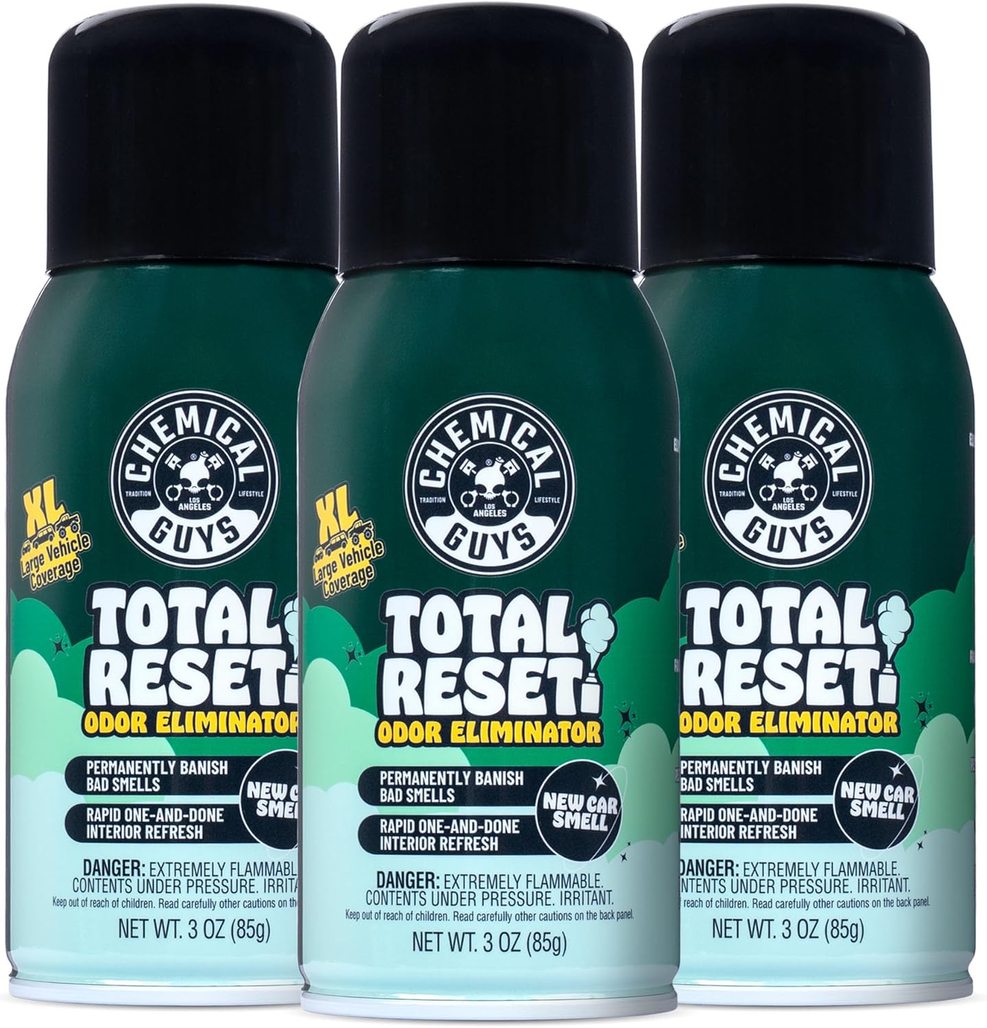 Chemical Guys Total Reset Odor Eliminator - Air Con Bomb 8 Chemical Guys Total Reset Odor Eliminator - Air Con Bomb - Image 8