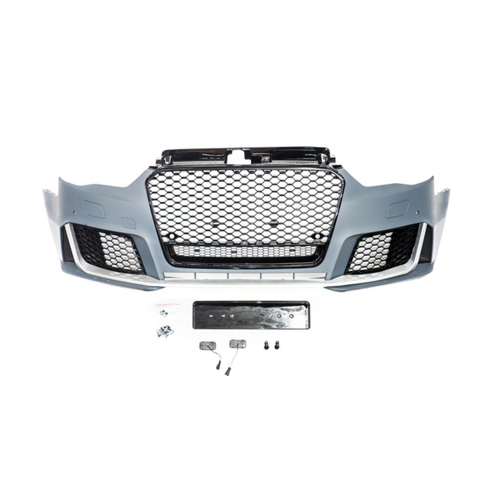Audi A3 Hatchback Front Bumper - Rs3 Style (8V 2013-2016) 1 Audi A3 Hatchback Front Bumper - Rs3 Style (8V 2013-2016)
