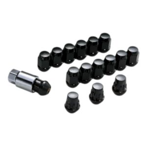 Mugen - Wheel Nut and Lock Set Honda Jazz GR 22+ - Mugen - Wheel Nut and Lock Set Honda Jazz GR 22+ - (Colour: Black) 7 WheelNut black