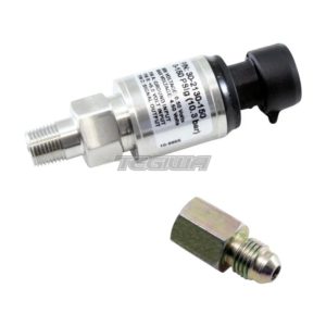 AEM - 150 PSIg Stainless Sensor Kit Stainless Steel Sensor Body 1/8" NPT Male 9 aem 150 psig stainless sensor kit steel body 1 8 npt male sensors and connectors 282