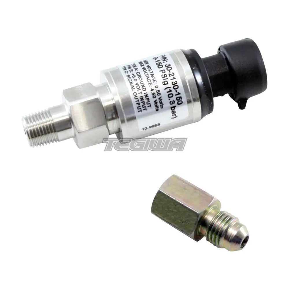 AEM - 150 PSIg Stainless Sensor Kit Stainless Steel Sensor Body 1/8" NPT Male 1 AEM - 150 PSIg Stainless Sensor Kit Stainless Steel Sensor Body 1/8" NPT Male