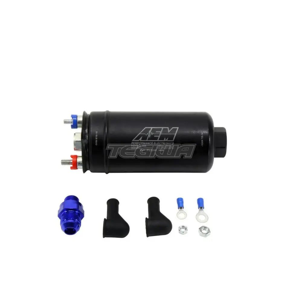 AEM - 400LPH Inline High Flow Fuel Pump -10An Inlet and -6AN Outlet 1 AEM - 400LPH Inline High Flow Fuel Pump -10An Inlet and -6AN Outlet