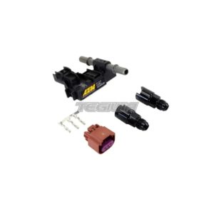 AEM - Ethanol Content Flex Fuel Sensor Kit An6 Fittings 7 Flex Fuel Sensor Kit