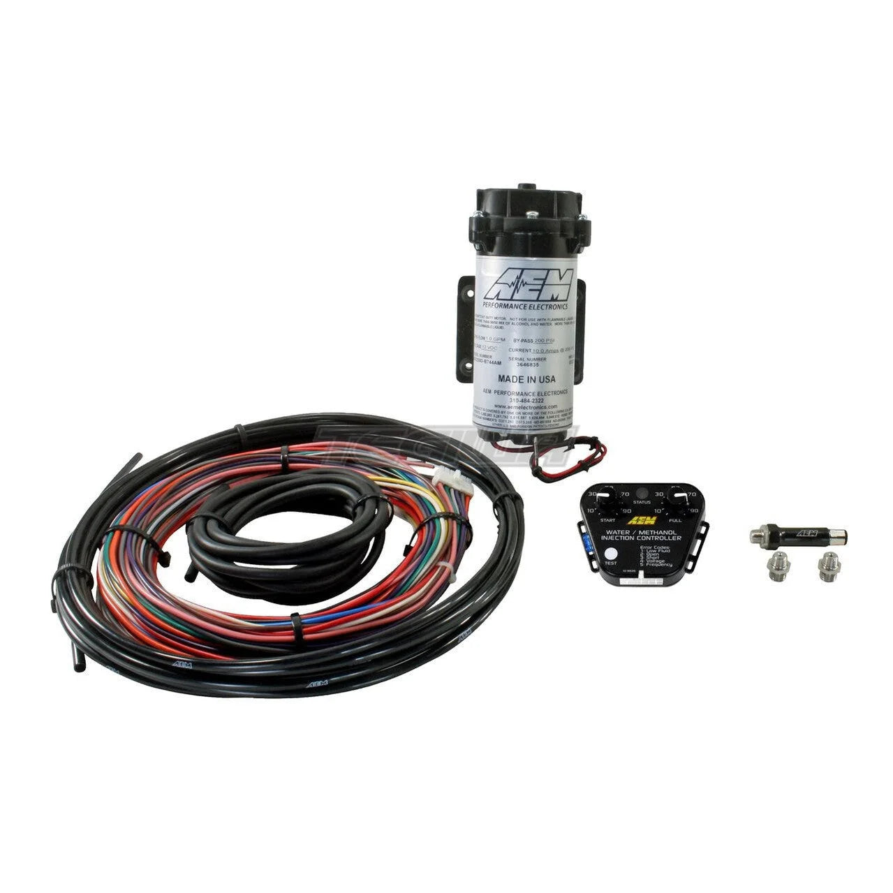 AEM - V2 Water/Methanol Nozzle And Controller Kit Multi Input Controller 1 Methanol Nozzle