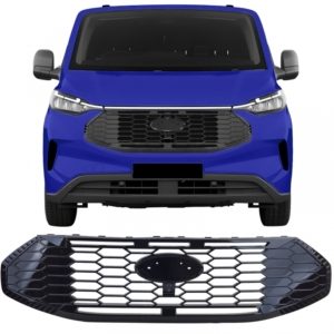 Transit Custom Grill v1 - Gloss Black (Mk2 2023+)