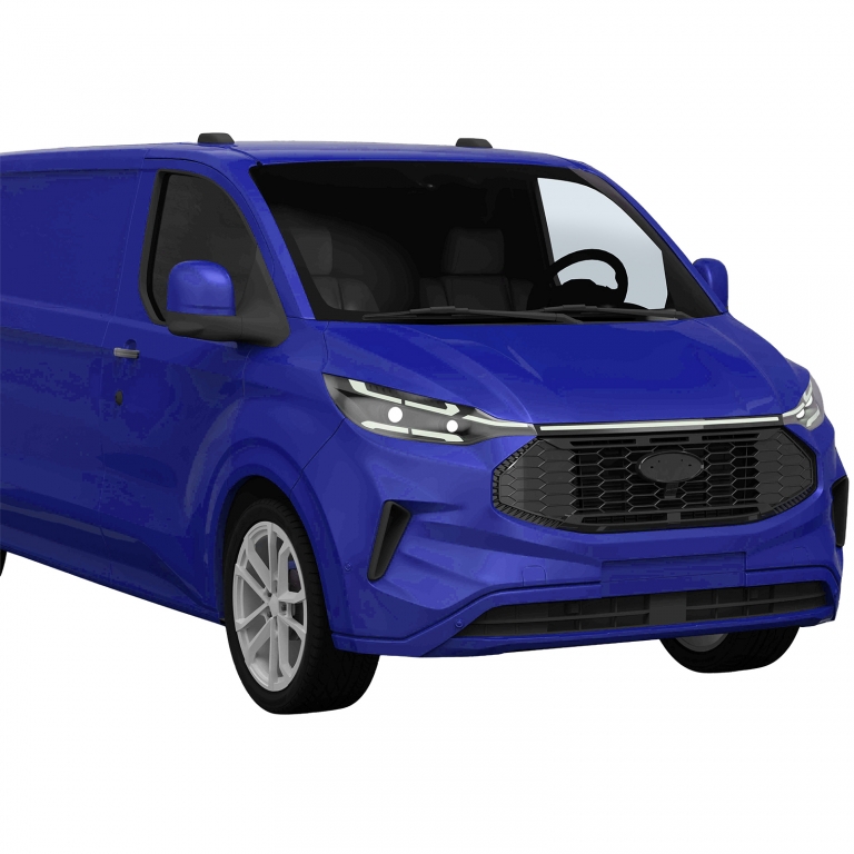 Transit Custom Grill v1 - Gloss Black (Mk2 2023+) 2 Transit Custom Grill v1 - Gloss Black (Mk2 2023+) - Image 2