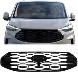 Transit Custom Grill v2 - Gloss Black (Mk2 2023+)