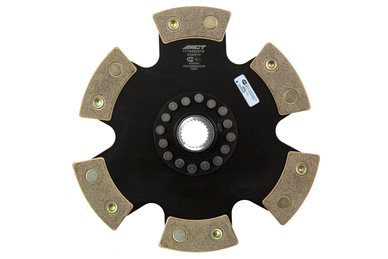 ACT - 6 Pad Rigid Race Disc 1 ACT - 6 Pad Rigid Race Disc