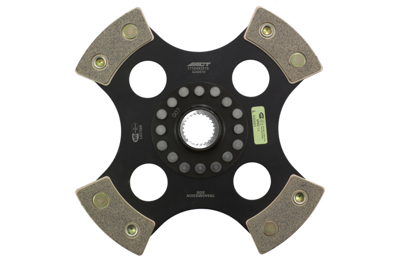 ACT - 4 Pad Rigid Race Disc 1 ACT - 4 Pad Rigid Race Disc