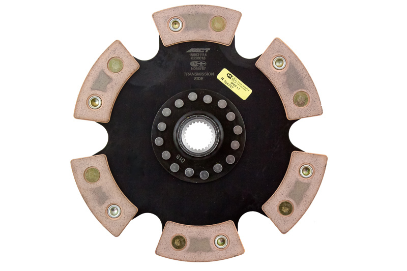 ACT - 6 Pad Rigid Race Disc 1 ACT - 6 Pad Rigid Race Disc
