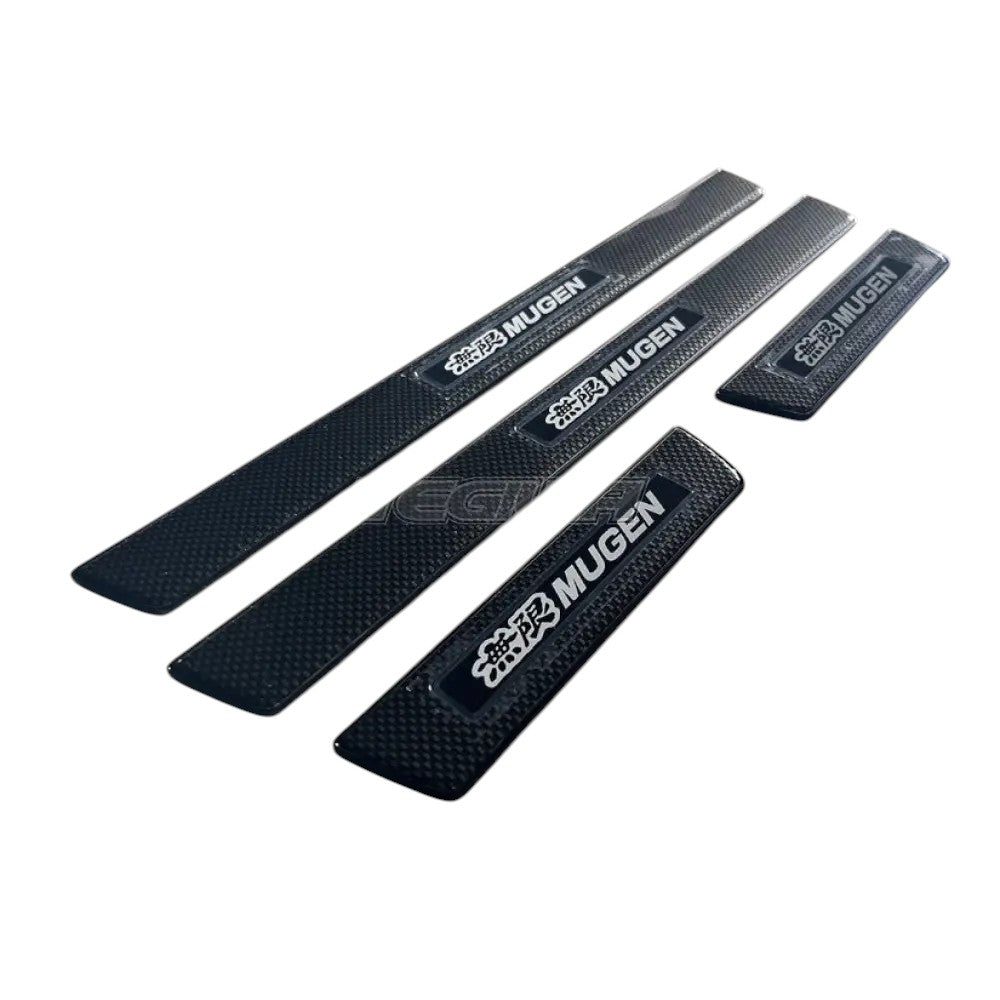 Mugen - Carbon Pattern Scuff Plate Set Honda 1 Mugen - Carbon Pattern Scuff Plate Set Honda