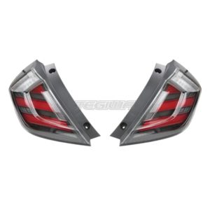 Mugen - LED Rear Tail Lights Honda Civic Type R FK8 17-22 7 mugen led rear tail lights honda civic type r fk8 17 21 accessories 337