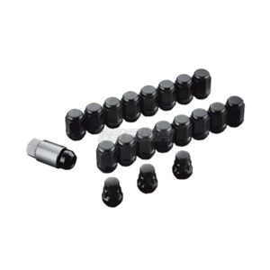 Mugen - Wheel Black Nuts & Locking Set M14x1.5 Honda Civic Type R FK2 FK8 FL5 15+ (For Aftermarket Wheels) - Mugen - Wheel Black Nuts & Locking Set M14x1.5 Honda Civic Type R FK2 FK8 FL5 15+ (For Aftermarket Wheels) 8 mugen wheel black nuts locking set m14x1 5 honda civic type r fk2 fk8 fl5 15 for aftermarket wheels studs 790