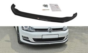 Maxton Design VW Golf 7 SE Bumper Lip v2 - Gloss Black 12 pol pl Splitter Przedni Volkswagen Golf Mk7 955 1