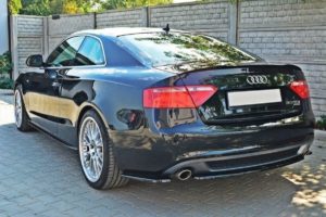 Maxton Design Audi A5 S-Line Coupe Rear Spats (2007-2011) - Gloss Black 13 pol pl Splittery Tylne Boczne Audi A5 Coupe Sportback S Line 8T 1078 3