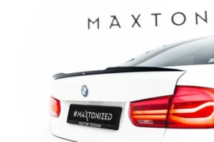 Maxton Design BMW F30 Boot Spoiler - Gloss Black 9 pol pl Spoiler Cap BMW 3 Sedan F30 5580 1