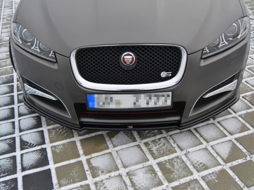 Maxton Design Jaguar XF Splitter - Gloss (Mk1 X250 Sportbrake S-Pack 2012-2015) 4 Maxton Design Jaguar XF Splitter - Gloss (Mk1 X250 Sportbrake S-Pack 2012-2015) - Image 4