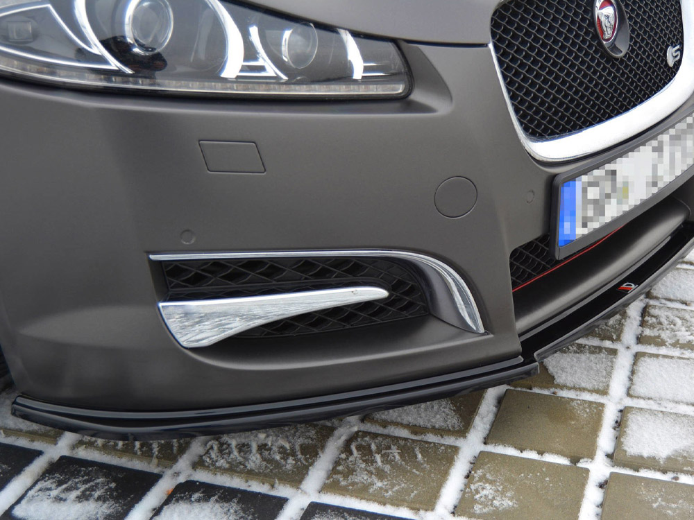 Maxton Design Jaguar XF Splitter - Gloss (Mk1 X250 Sportbrake S-Pack 2012-2015) 2 Maxton Design Jaguar XF Splitter - Gloss (Mk1 X250 Sportbrake S-Pack 2012-2015) - Image 2