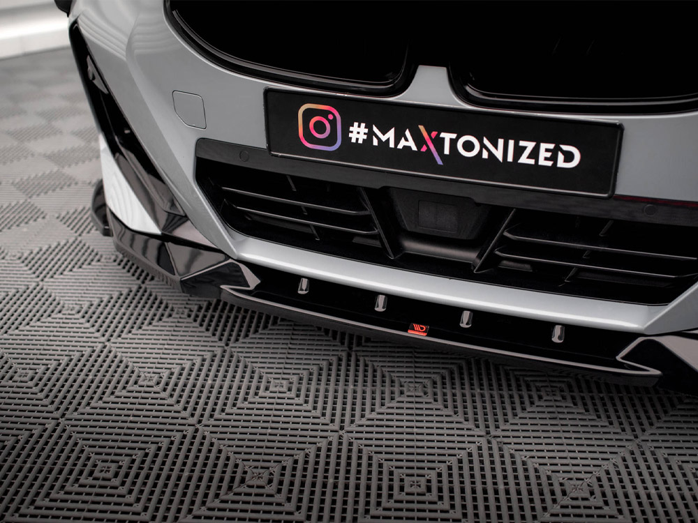 Maxton Design BMW 2 Series Coupe Front Splitter V2 - Gloss (G42 2021+) 5 Maxton Design BMW 2 Series Coupe Front Splitter V2 - Gloss (G42 2021+) - Image 5
