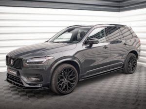 Maxton Design Volvo XC90 Side Skirt Extensions - Gloss (R-Design Mk2 2014-2024)