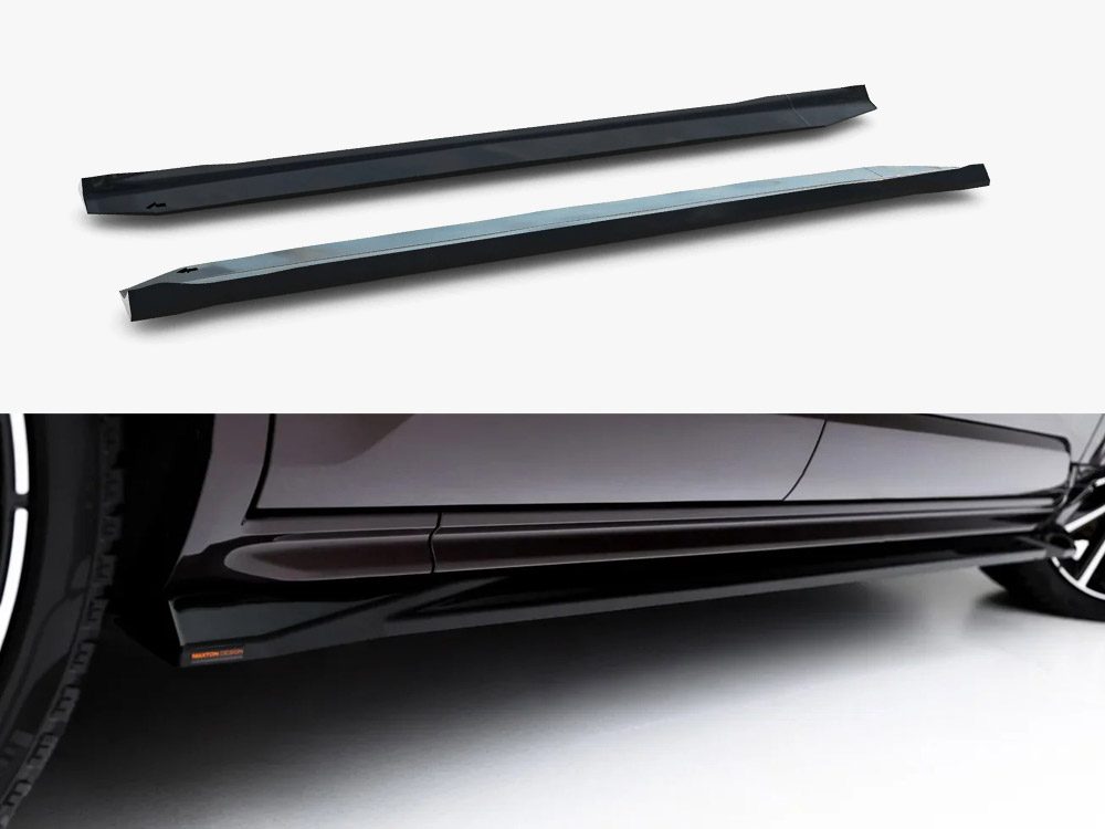 Maxton Design Volvo XC90 Side Skirt Extensions - Gloss (Mk2 2024+) 2 Maxton Design Volvo XC90 Side Skirt Extensions - Gloss (Mk2 2024+) - Image 2