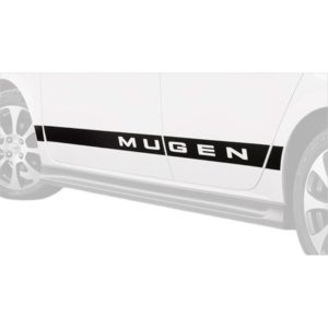 Mugen - Side Decal Sticker Honda N-One E: JG5-6 25+ - Mugen - Side Decal Sticker Matte Black Honda N-One E: JG5-6 25+ 8 Body side decal 02