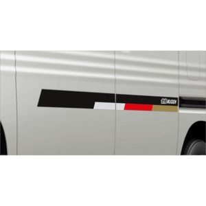 Mugen - Stripe Decal Sticker Honda N-Van J1-2 18-25
