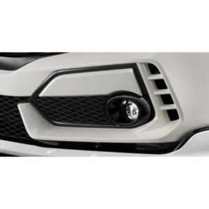 Mugen - Front Bumper Inserts Honda Civic Type R FK8 17-22 - Mugen - Front Bumper Inserts Honda Civic Type R FK8 17-22 - (Colour: Flame Red) 8 Front Bumper Garnish