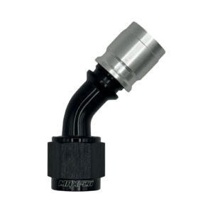 MaxFlo Motorsport - AN06 45 Degree PTFE Crimp Hose End - Black 9 IMG 7576 c87dbe46 a93c 45bf 916a a22578e73a65