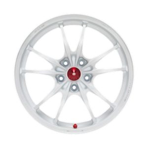 Mugen - MF10 Forged Alloy Wheel 17x8.5 ET40 5x114.3 - Mugen - MF10 Forged Alloy Wheel 17x8.5 ET40 5x114.3 Racing White 8 MF10 White 001